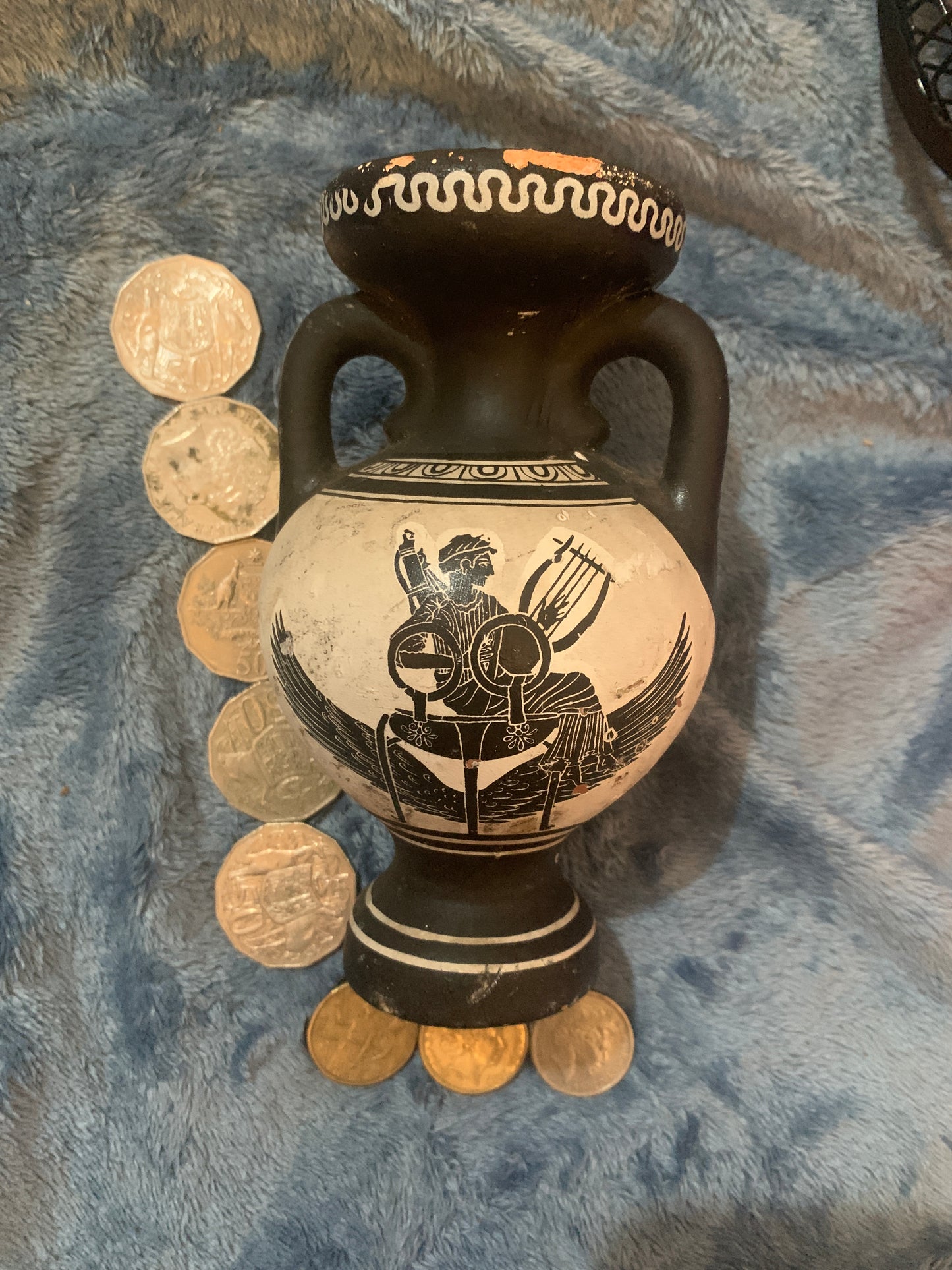 Apollo on a Winged Tripod printed about 490 B.C.