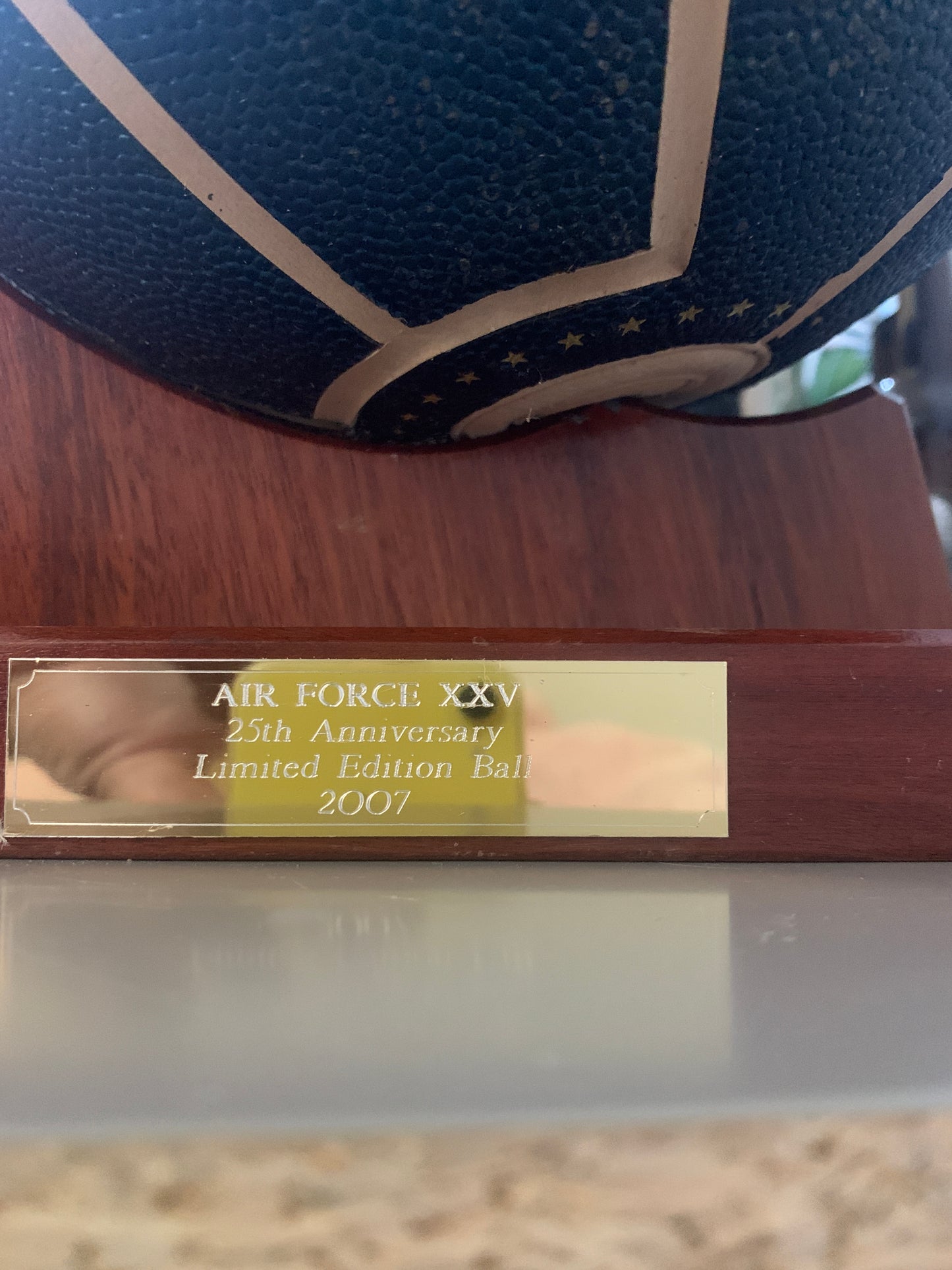 Nike Anniversary Basketball from 2007 AirForce XXV